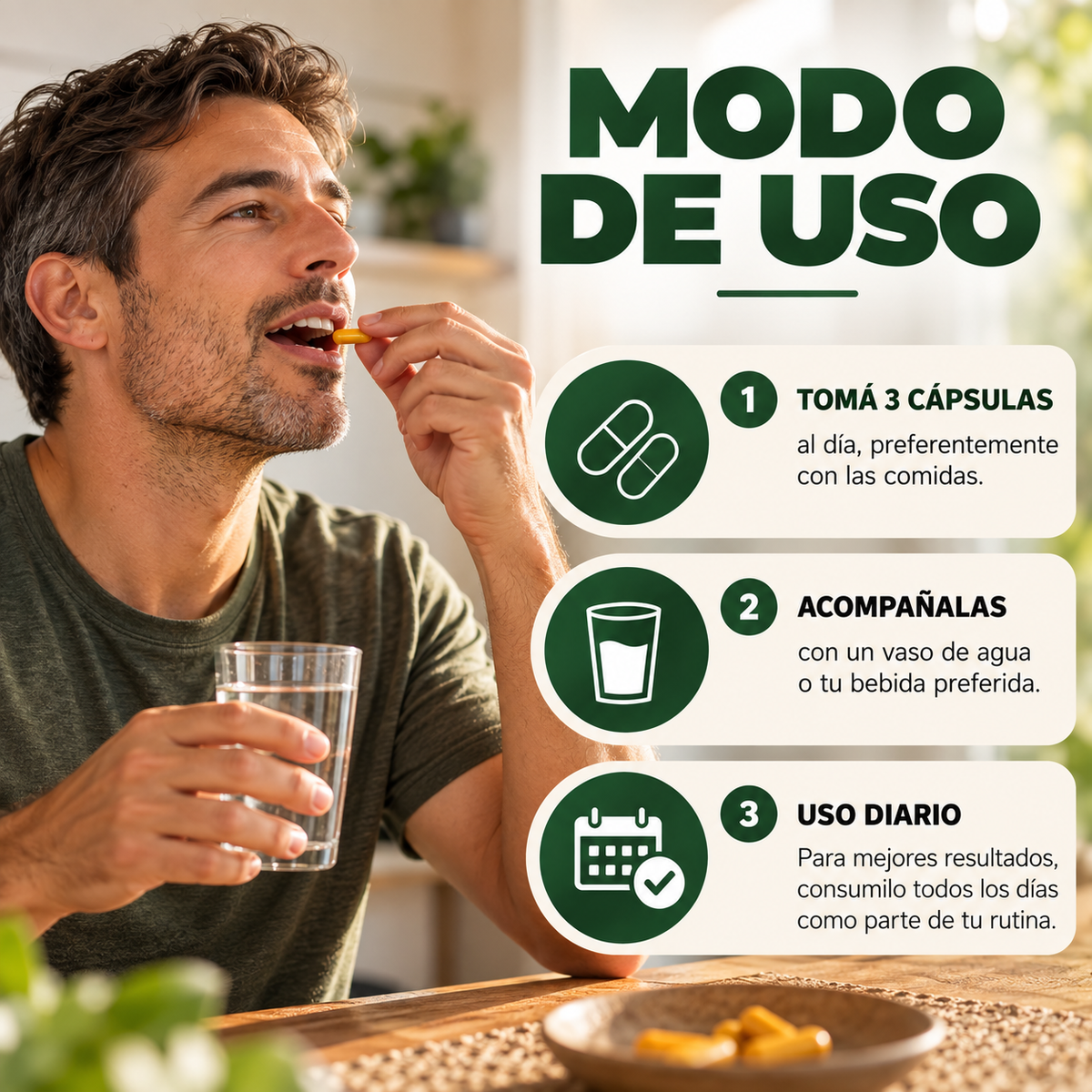 Cápsulas de Curcumina 95% | Apoyo para articulaciones y movilidad